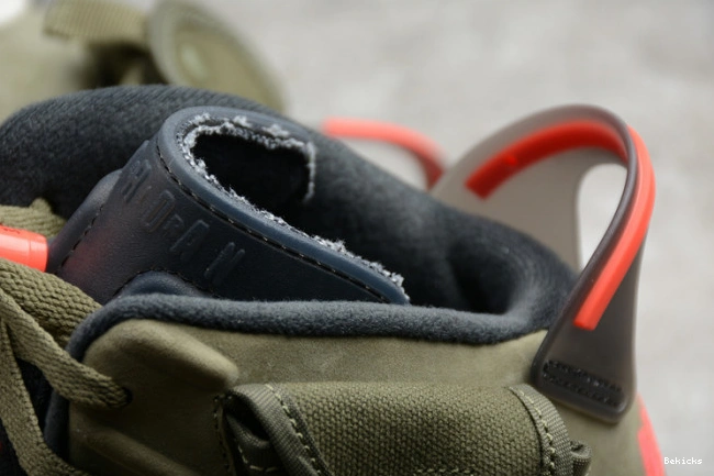 Rep BK air travis medium scott jack 6 jordan cn1084-200 olive cactus 1202